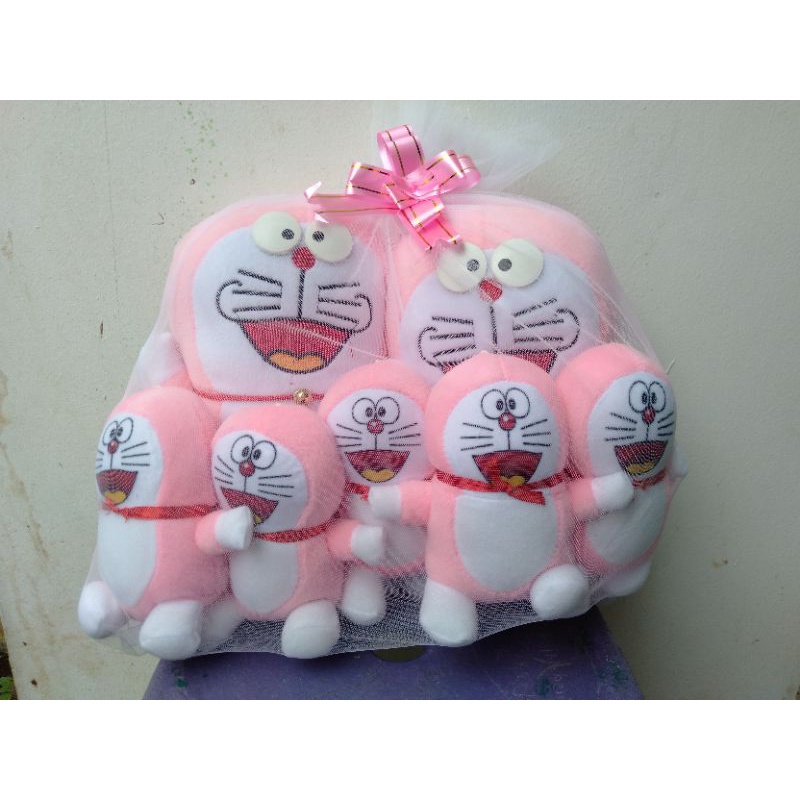 Boneka doraemon ping beranak induk 2 anak 5 TERLARIS