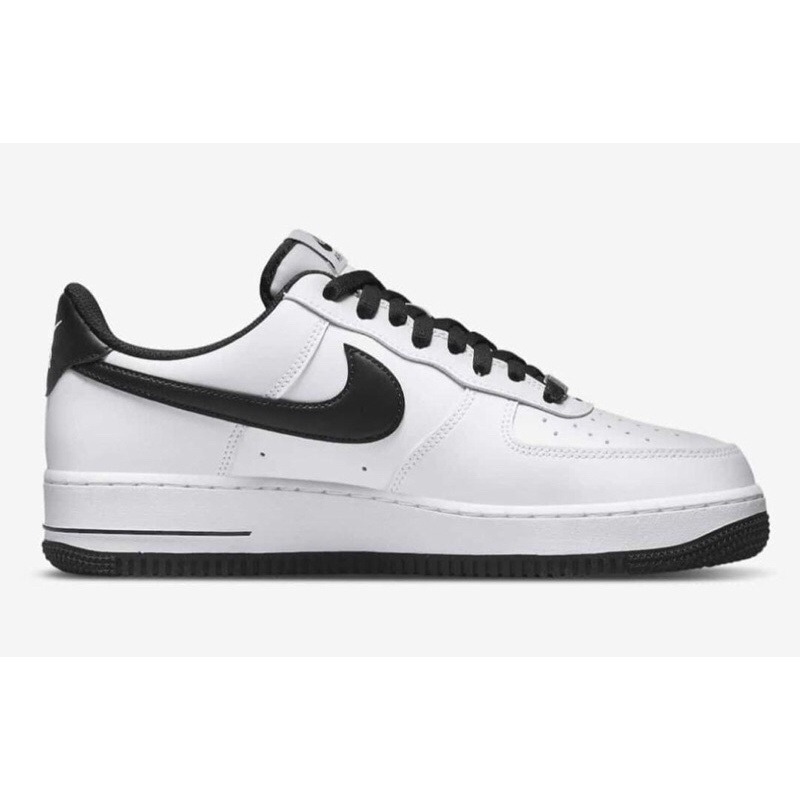 NIKE AF1’07 Low Black White Swoosh Black