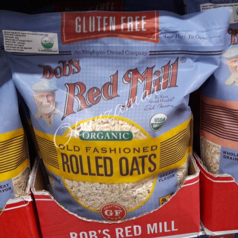 

Bob's Bobs Red Mill Organic Old Fashioned Rolled Oats 907gr