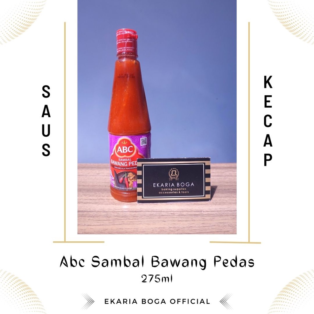 

SAUS | SAOS SAMBAL BAWANG | ABC SAMBAL BAWANG PEDAS PET 275ML