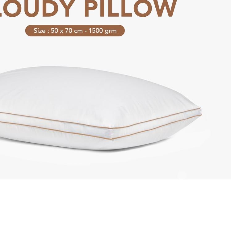 ❆ King Rabbit Cloudy Pillow / Bantal Kepala 50x70 cm ✤