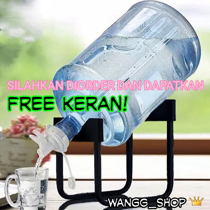 RAK KAKI UNTUK GALON AIR / DUDUKAN GALON FREE KERAN