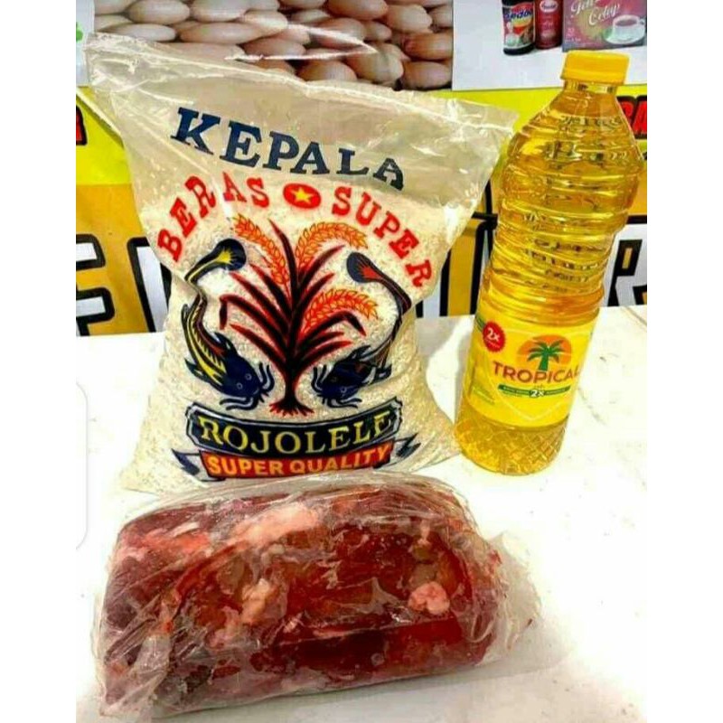

paketdaging1kgberas5liteeminyaktropikal1liter