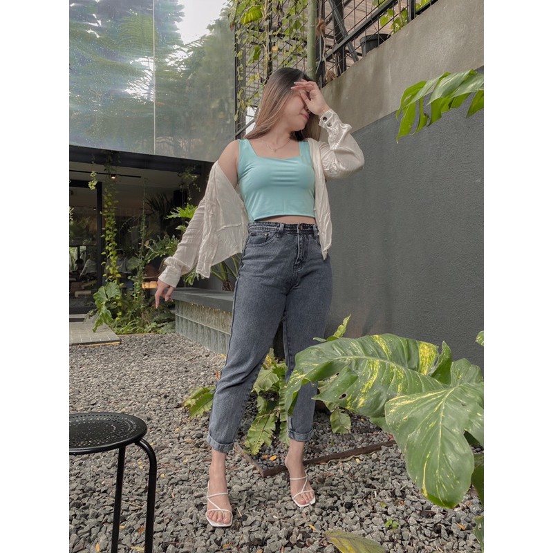 GEMINI TANKTOP/ TANKTOP KOREA TALI LEBAR