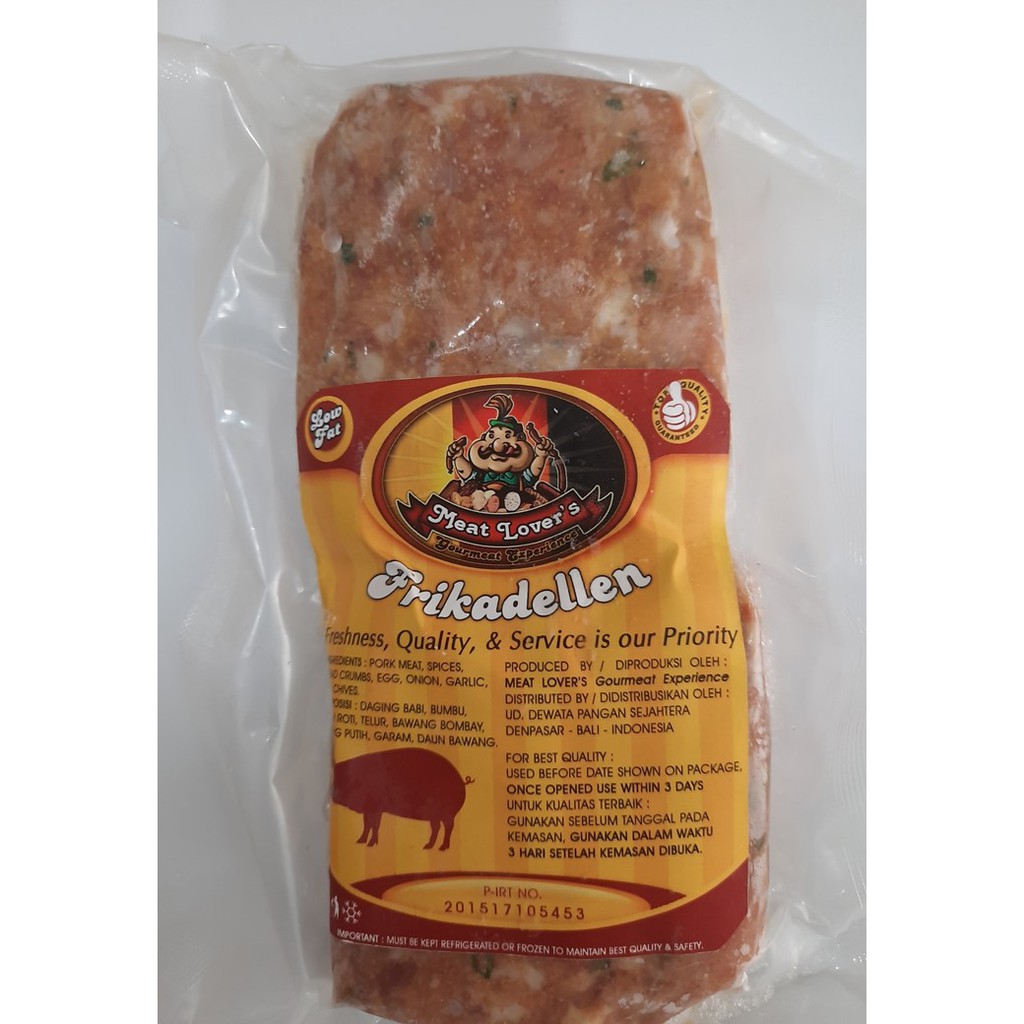 

Frikadellen - Meat Lovers - 400 gram (4 pcs) - Burger Babi - Pork Burger