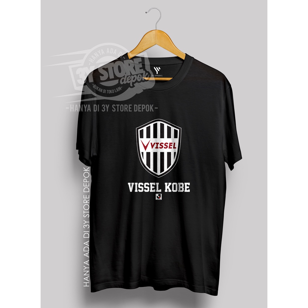 KAOS SANTAI SANTAI J-LEAGUE VISSEL KOBE / BAHAN COTTON COMBED 30S-3Y STORE