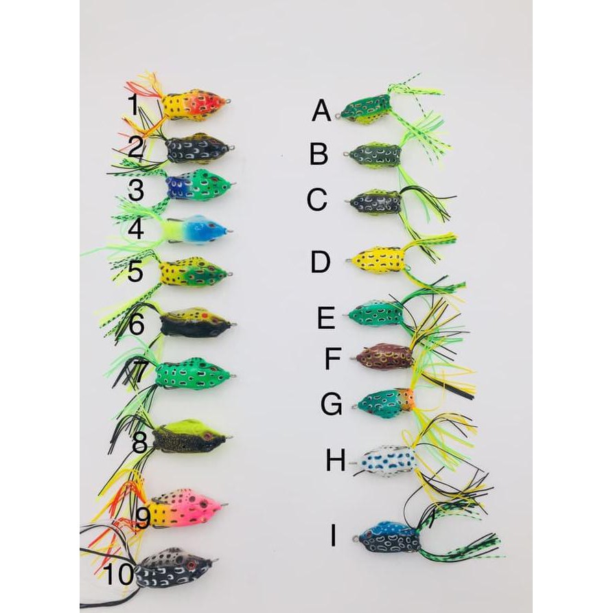 Umpan Kodok Kodokan (Umpan Gabus)/Soft Lure Frog Umpan Pancing Kodok