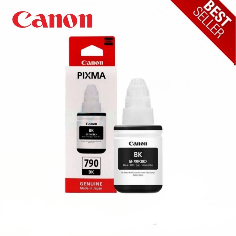 Tinta Canon G1000 G2000 G3000 G4000 CMYK GI-790 Original GL-790