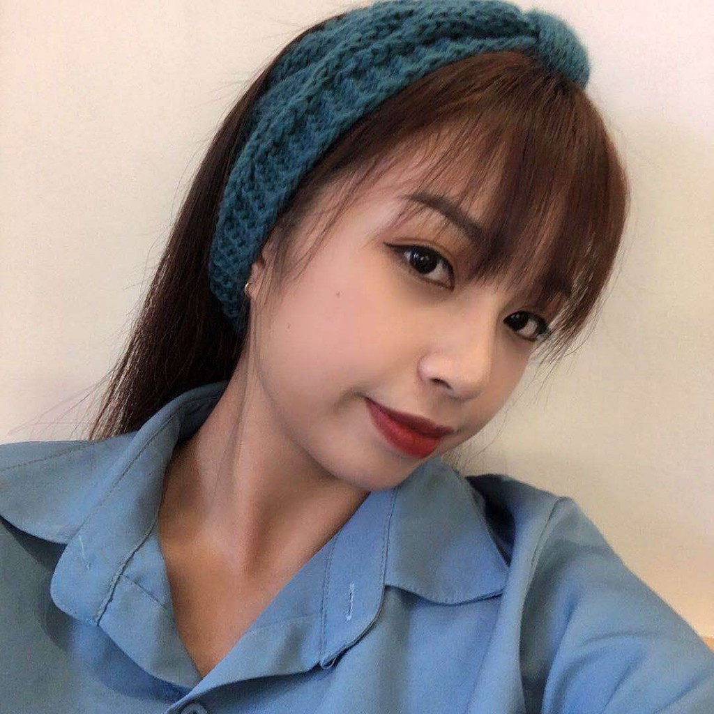 Murmerofficial Bando Headband Rajut Wool Pita / Head Band Cantik Korea / Bando Rajut Lebar Cewek R212