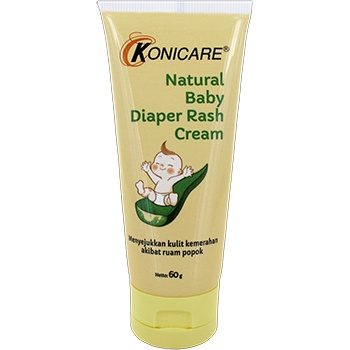 KONICARE Natural Baby Diaper Rash Cream Untuk Ruam Popok Ukuran 60g