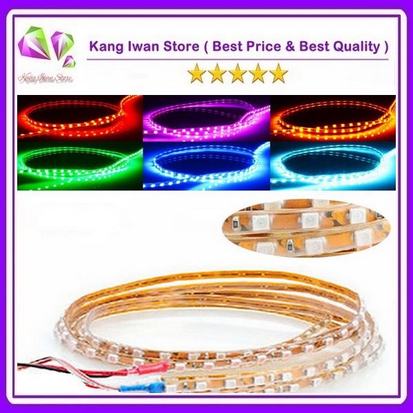 Lampu LED Strip DRL Alis Cumi 45cm Fleksible Waterproof Serbaguna