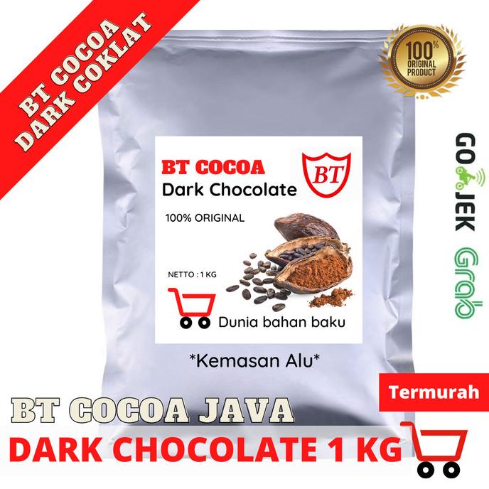 

BT COCOA JAVA DARK POWDER BT1000HA 1 kg coklat ASLI TERLARIS TERPERCAYA ORIGINAL