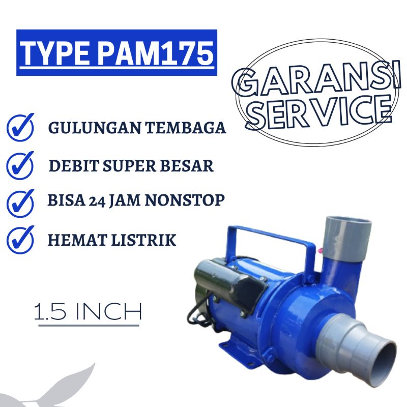 Pompa Air Listrik 1.5 inch Pompa air modifikasi 1.5 dim