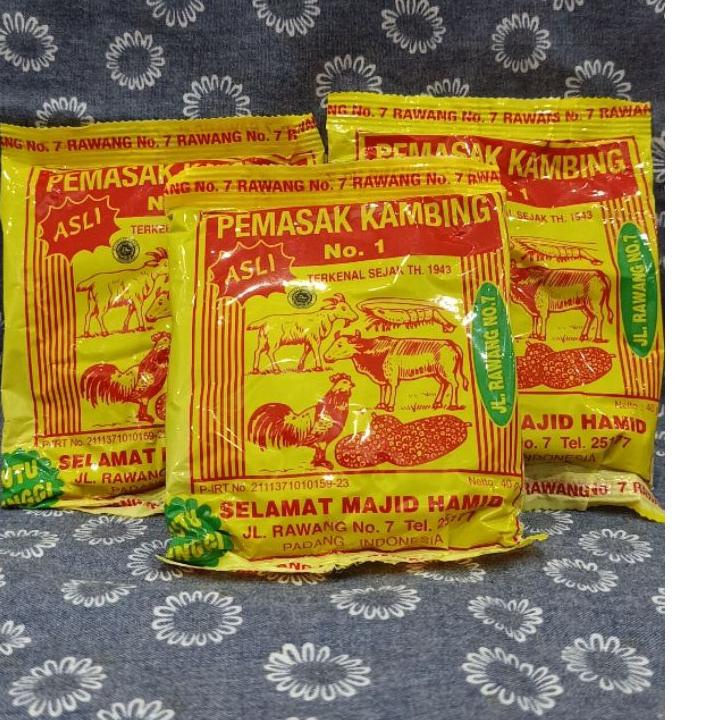 

㍿ Bumbu pemasak kambing ト