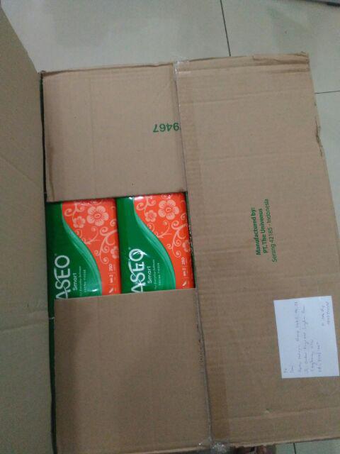 Tisu Paseo 250 Sheet  2 Ply  Isi 48 Pack ( 1 Dus ) Khusus Gosend
