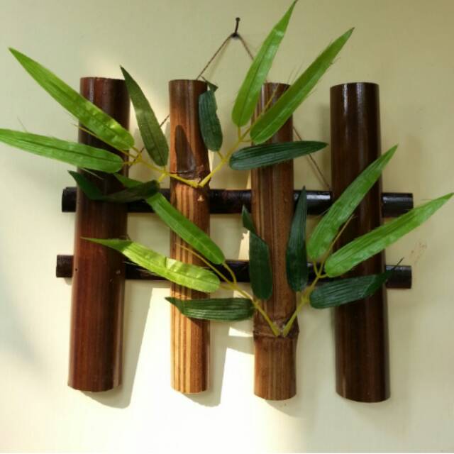  hiasan  dinding  dari  bambu  yang mudah dibuat