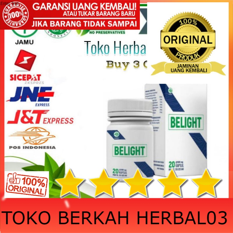 100% ASLI BELIGHT ASLI 100% MENURUNKAN BERAT BADAN TERBUKTI NYATA BPOM - BELIGHT OBAT PELANGSING BAD
