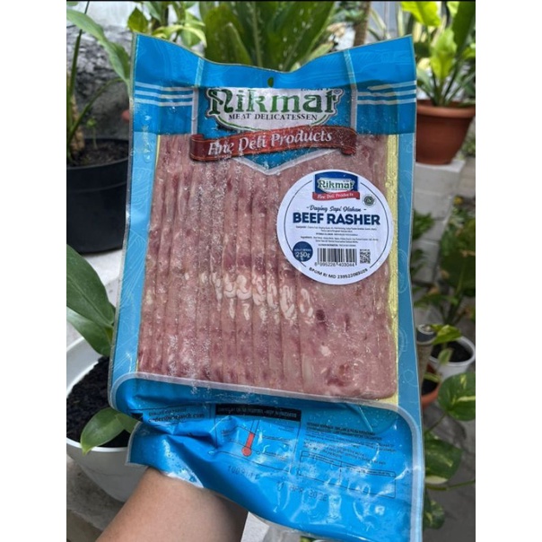 

Beef rasher Soejasch