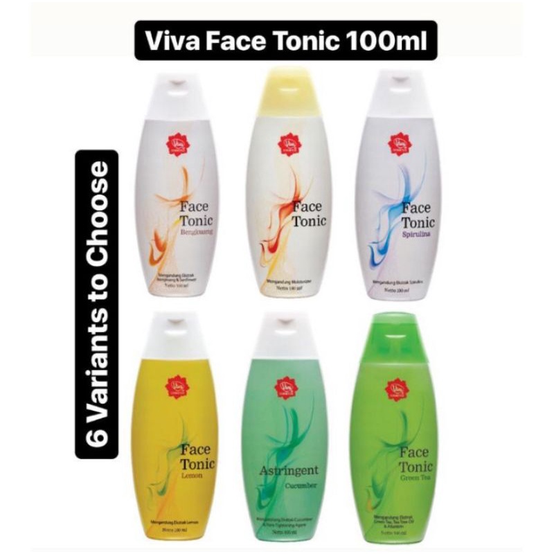 Viva Face Tonic untuk Wajah Cantik dan Segar / Varian Viva Face Tonic / viva original / viva face to