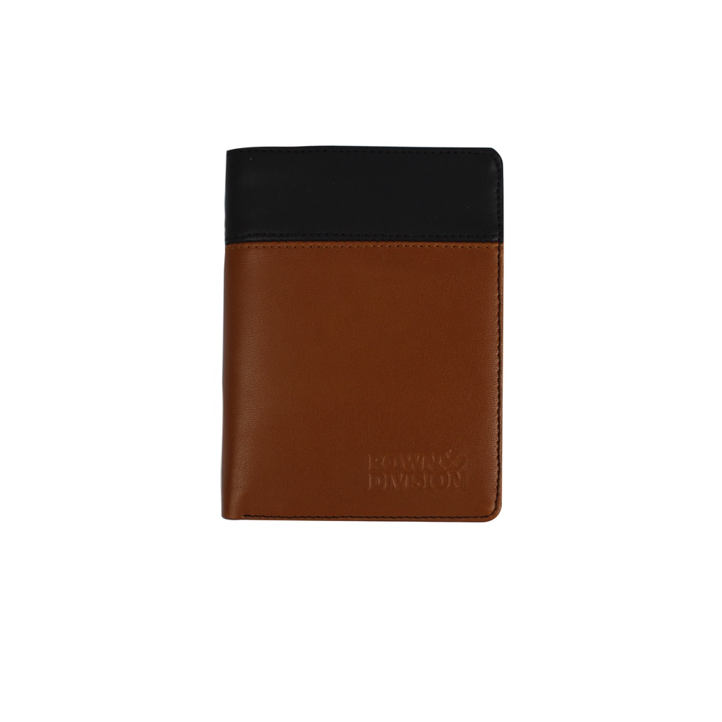 Rown Division Dompet Tan Black - ROWNDVSN Cassano Tanned Black