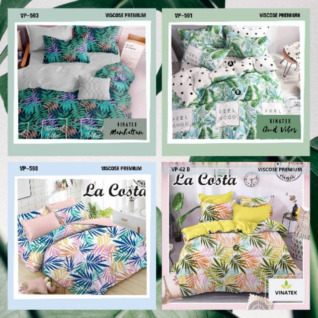 Sprei Motif Daun Terlaris
