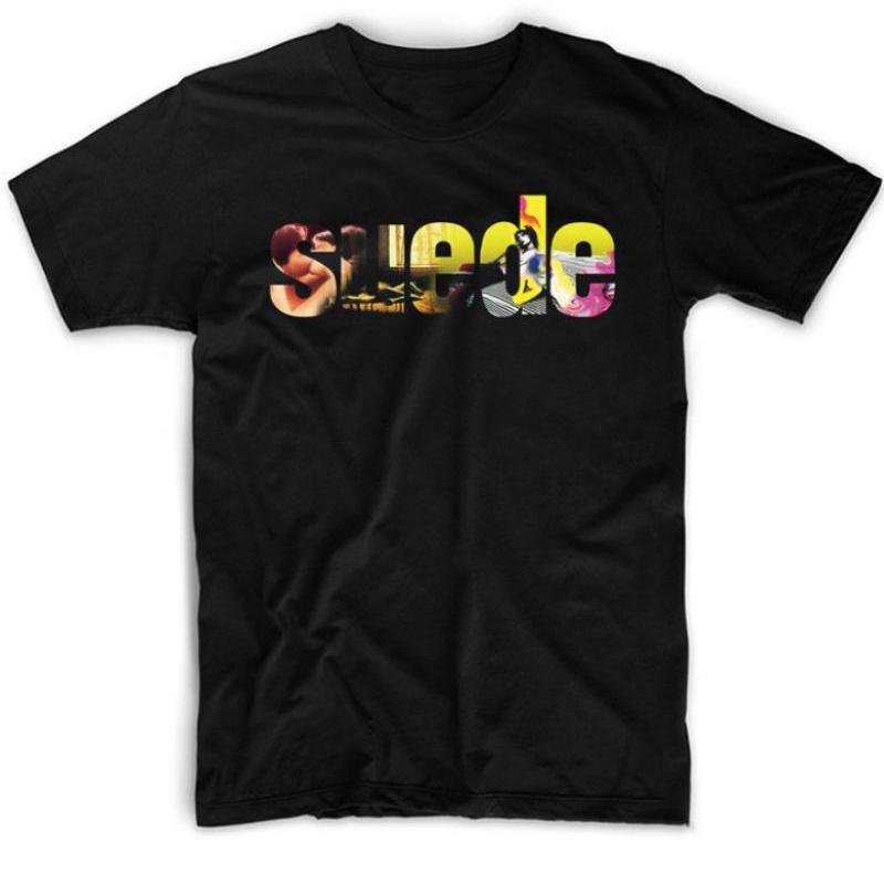 Kaos Band SUEDE - BLACK