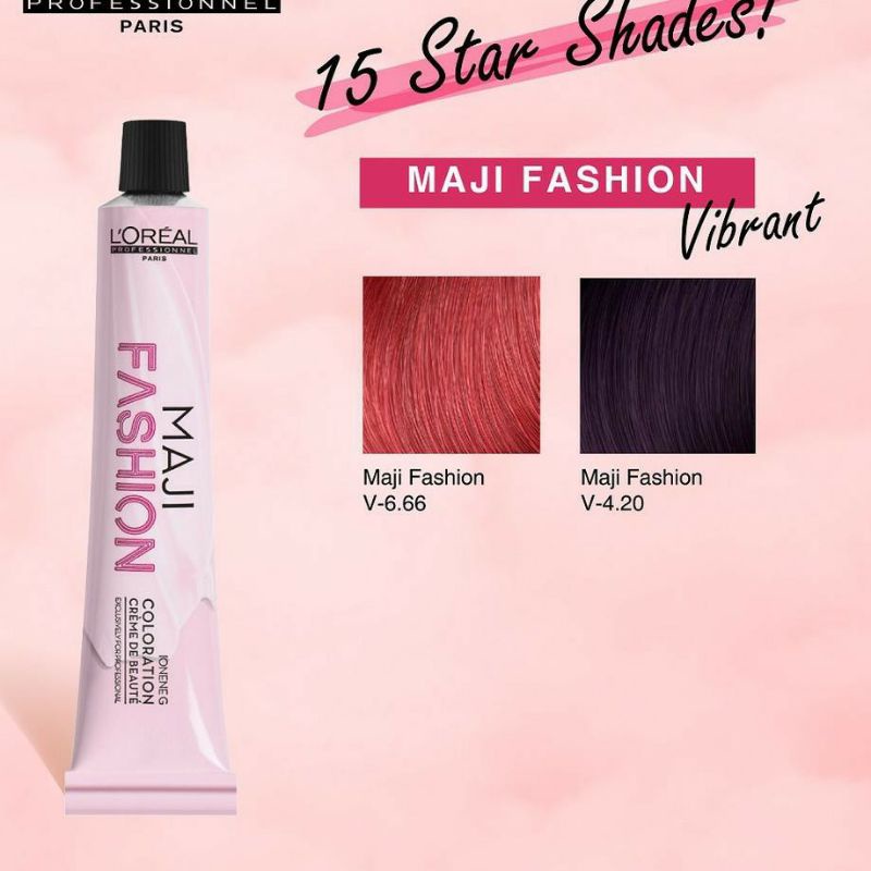 L'OREAL Professionnel Maji Fashion Hair Color / LOREAL Majifashion Majirel Majibrown Majicover Semir Rambut | Cat Rambut