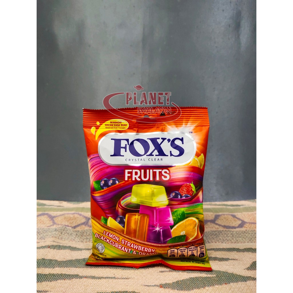 

FOXS CRYSTAL CLEAR FRUITS 90 GR