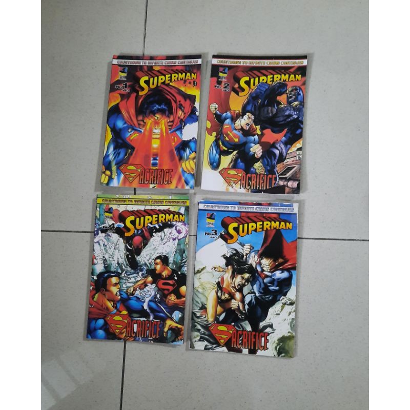 Paket Komik PMK, Superman Sacrifice (tamat)