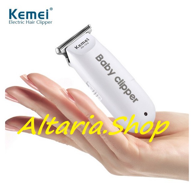 Hair Clipper Baby Kemei-1319 / Baby Clipper / Cukur Rambut Bayi KM-1319 100% Original