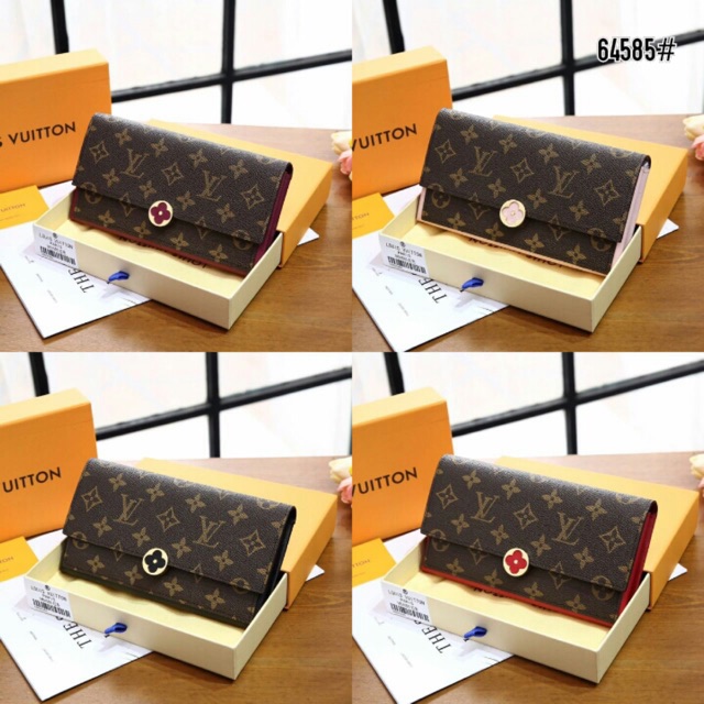 Lv flore Wallet 64585 (high premium AAA)