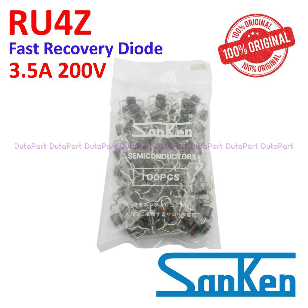 RU4Z 3.5A 200V ORIGINAL SANKEN JAPAN Fast Recovery Diode Dioda