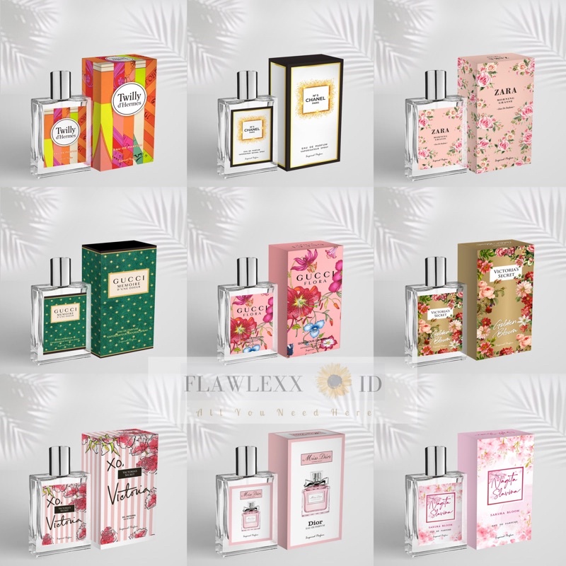 PARFUM THAILAND BOX EXCLUSIVE 35ml / Parfume Thailand + Box  / Inspired Parfume Box Murah - Aneka Parfum wanita pria murah