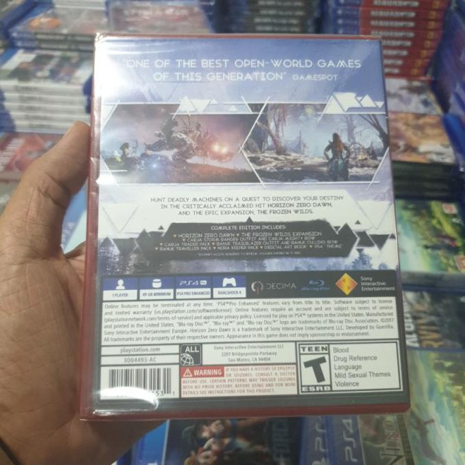 Promo Kaset Ps4 Game Games Ps4 Games Horizon Zero Dawn Ps4