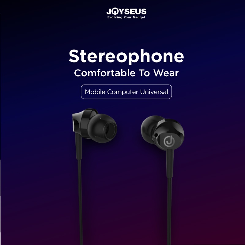 Headset JOYE02 In Ear Sport Bass Subwoofer + Microphone