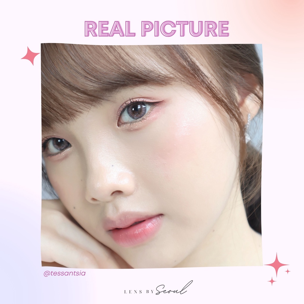 LENSBYSEOUL O'lola Blow - Sunset Pink Korea Natural Contact Softlens