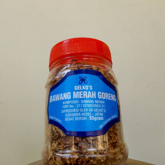 

GELKO'S BAWANG MERAH GORENG 60G