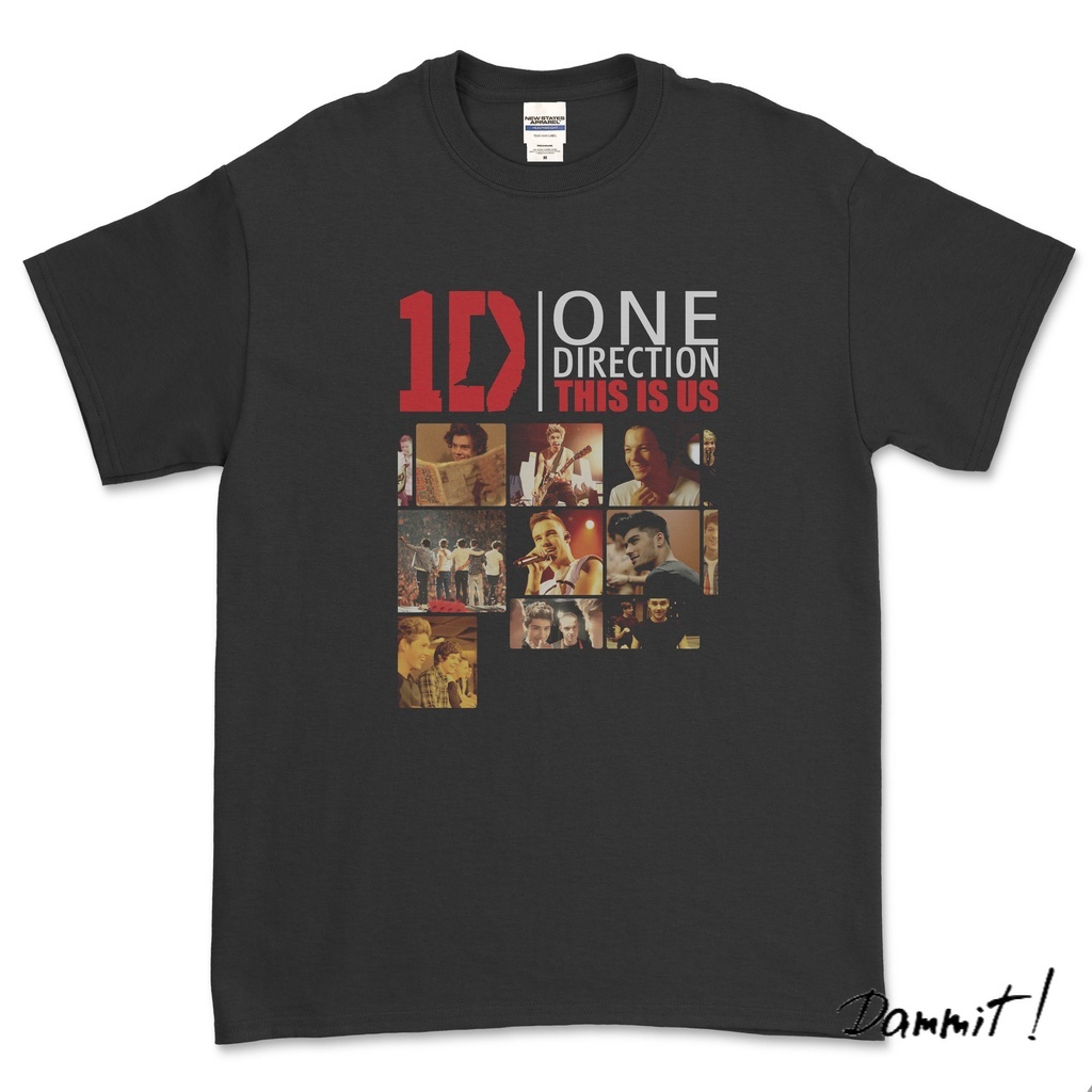 ONE DIRECTION - THIS IS US T-SHIRT - KAOS PREMIUM - S, M, L, XL