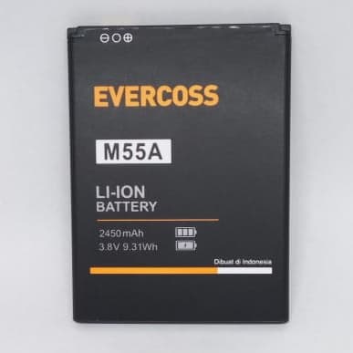 Battery Batere Batre Baterai Evercoss M55A