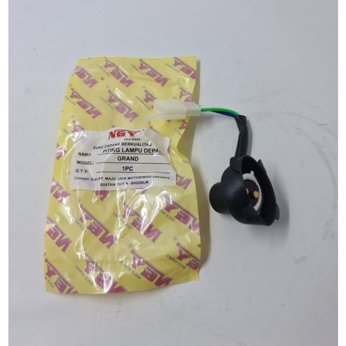 Fitting Lampu Depan NGY Motor Honda GRAND karet kecil