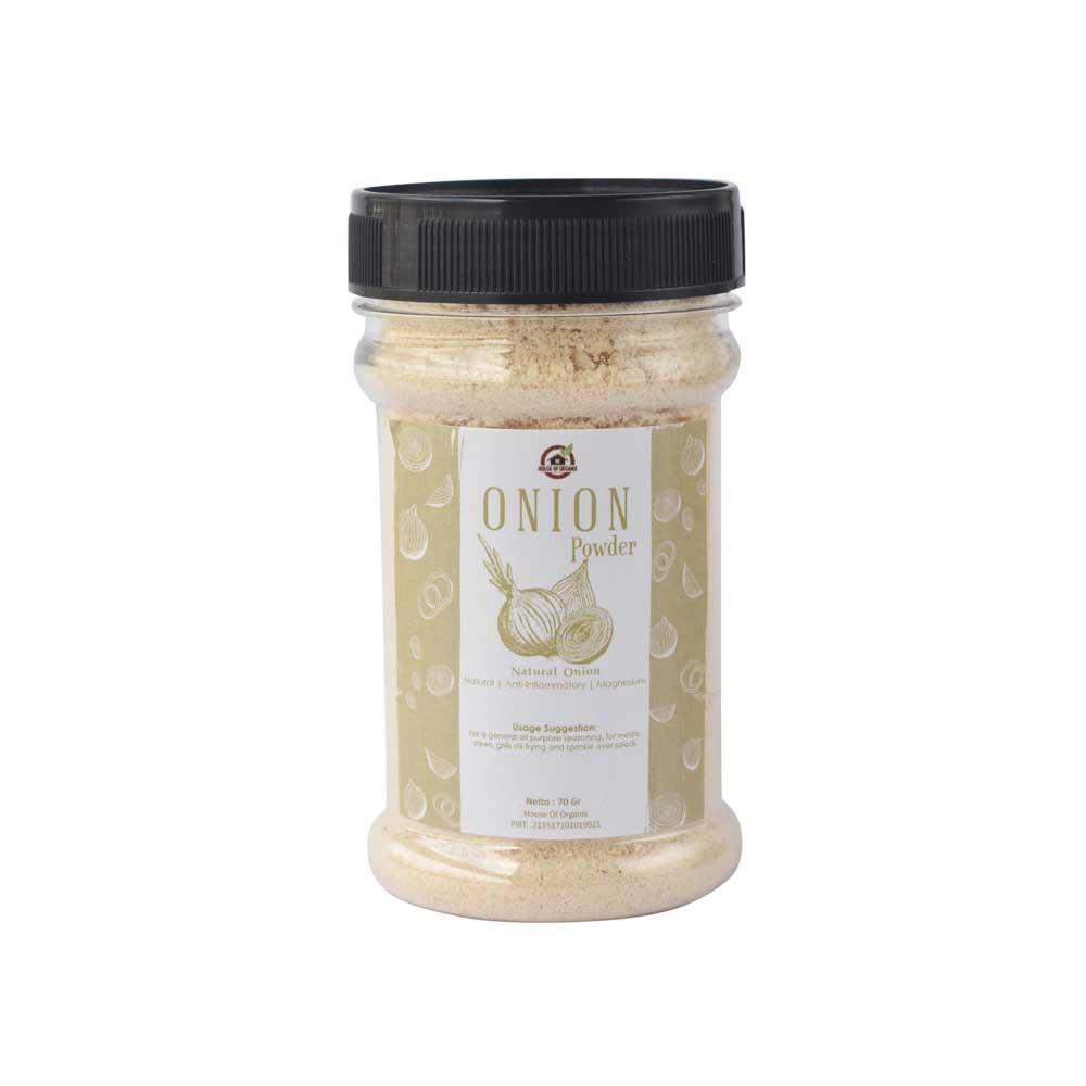 Natural Onion Powder ( Bawang Bombay Bubuk ) 70 Gr