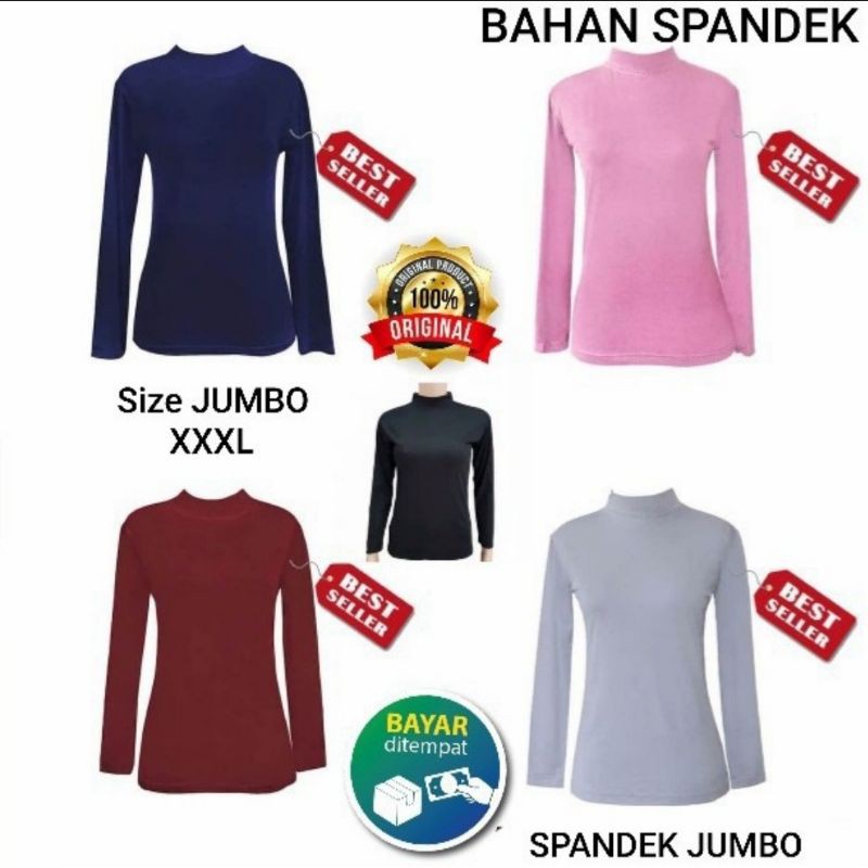 KAOS MANSET JUMBO/KAOS DALAMAN WANITA