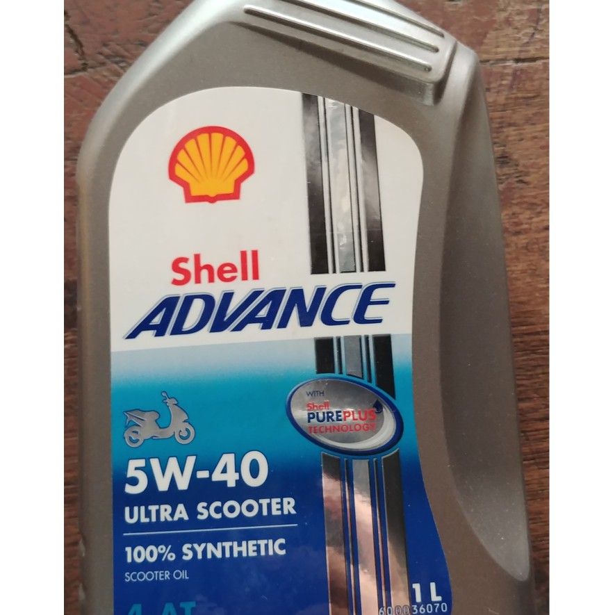 Oli Shell Advance Ultra matic/scooter 1L Murah