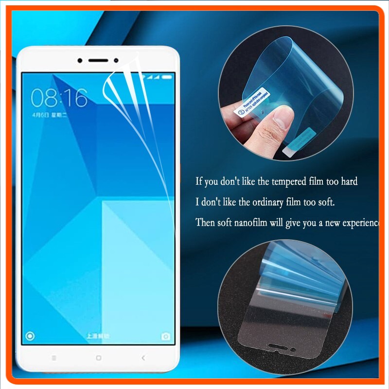 TEMPERED GLASS NANO FLEXIBLE ANTI LENTUR GLARE ANTI PECAH FOR XIAOMI REDMI 4X