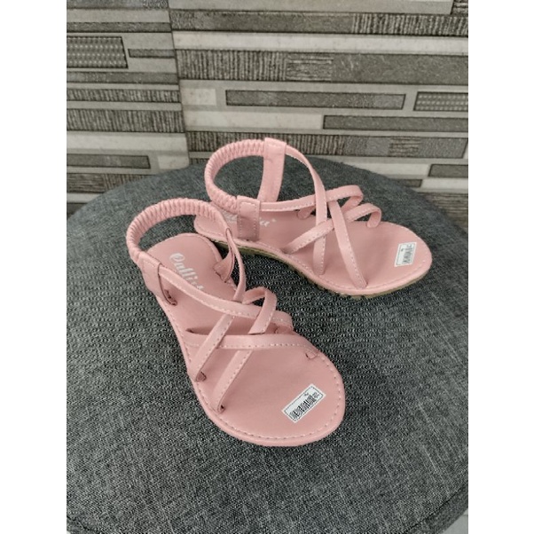 khainuna sandal anak perempuan tali kerancang size 26 30 31 35