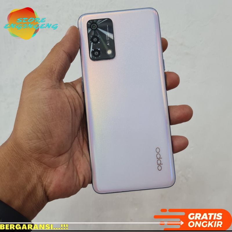 SECOND OPPO A95 FULLSET 8/128 BERGARANSI