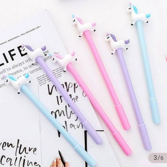 

Ballpoint Gel Kartun
