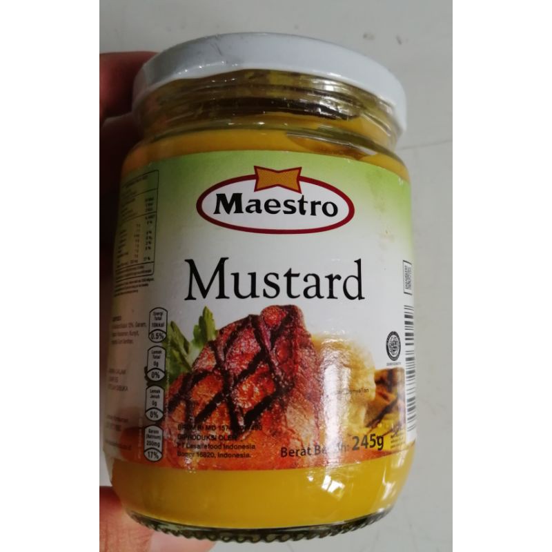

maestro mustard 245g