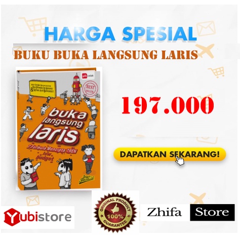 Buku Buka Langsung Laris- Karya Jaya Setiabudi- ORIGINAL
