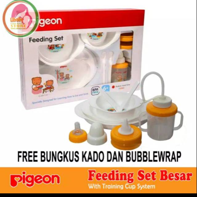 Pigeon set makan bayi